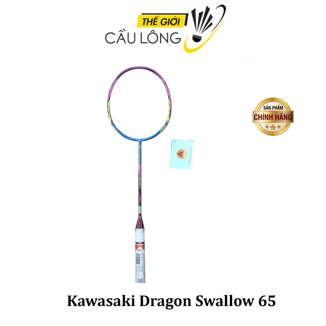 Vợt cầu lông Kawasaki Dragon Swallow 65 chính hãng 6 Vợt cầu lông Kawasaki Dragon Swallow 65