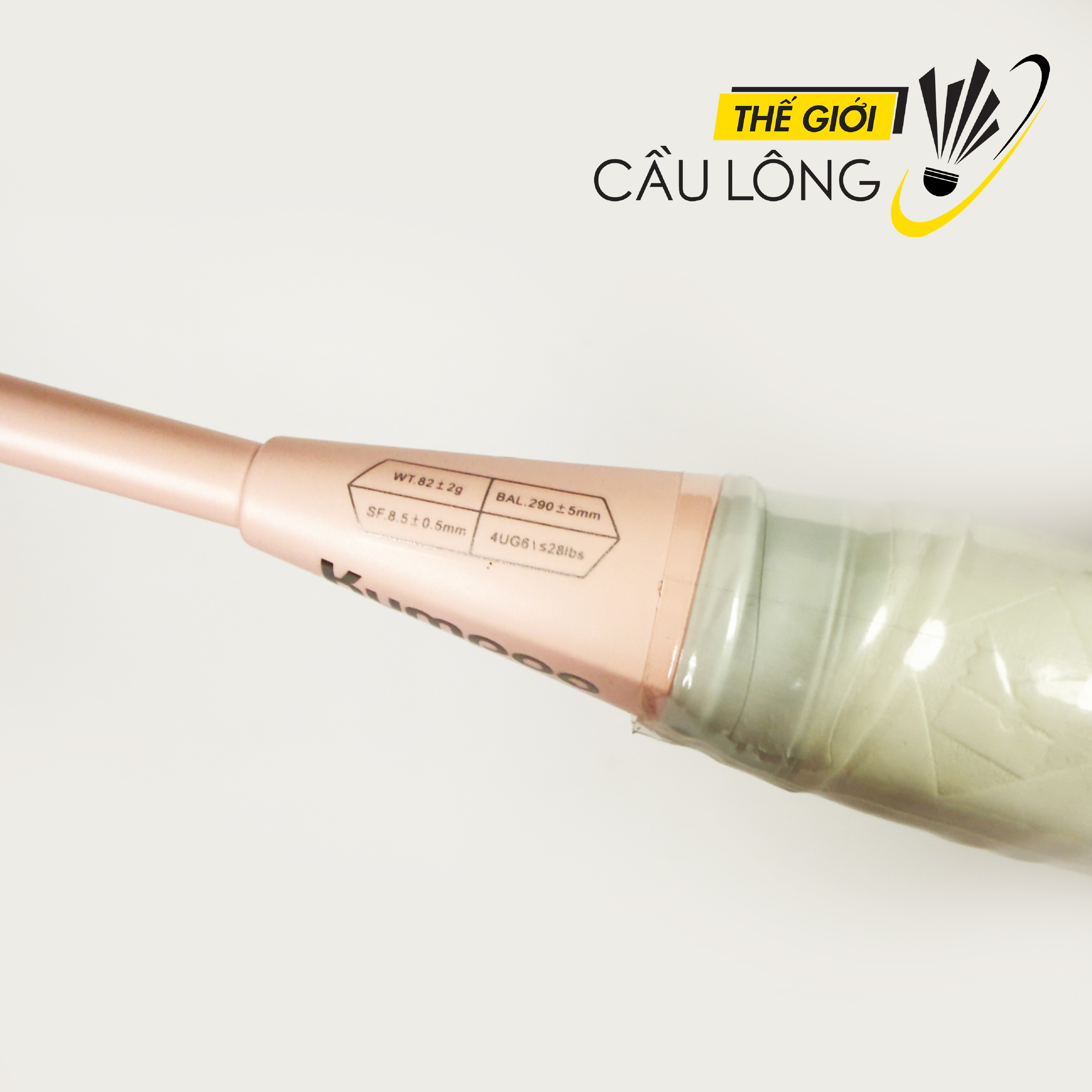 Vợt cầu lông Kumpoo K520S chính hãng 6 K520s hồng (3)