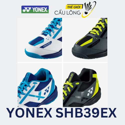 Giày cầu lông Yonex SHB39EX Xám chính hãng 2 Giày cầu lông Yonex SHB39EX Xám chính hãng - Ảnh 2