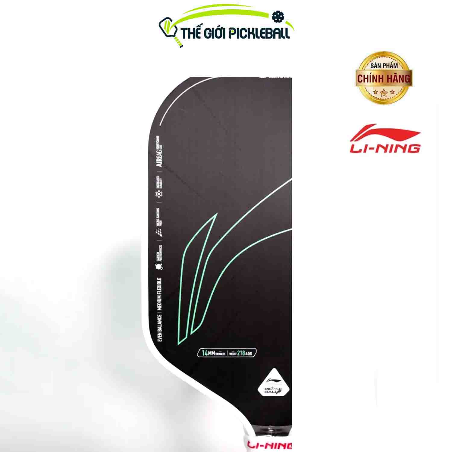 Vợt Pickleball Li-Ning Hyper Control 8S 14mm 5 Lining Hyper Control 8s 14mm (4)