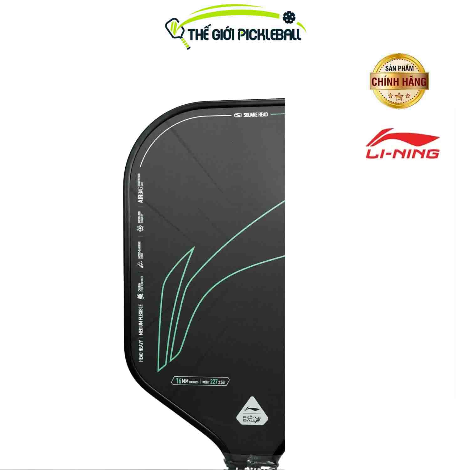 Vợt Pickleball Li-Ning Hyper Control 8S 16mm 6 Vợt Pickleball Lining Hyper Control 8s 16mm (5)