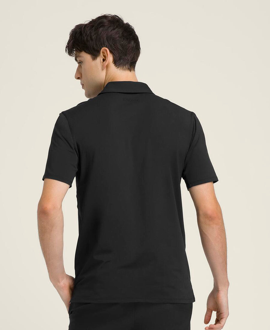 Áo Polo League Wilson Black - Chính Hãng 4 Wm00307431bka_3_league_polo_m_bka_900x