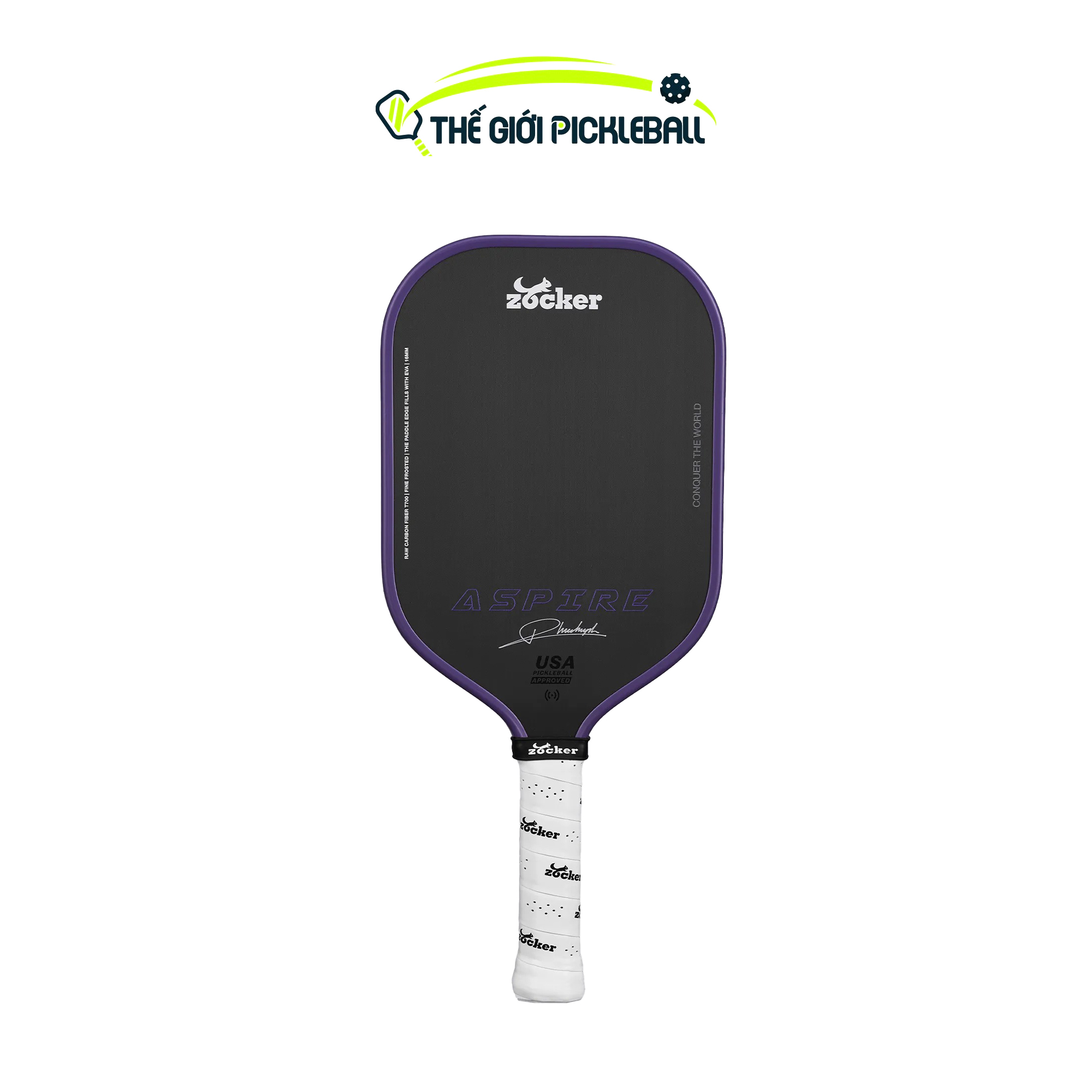 Vợt Pickleball Zocker Aspire Phúc Huỳnh Edition - Hàng Chính Hãng 10 Joola Graf Pro - 1