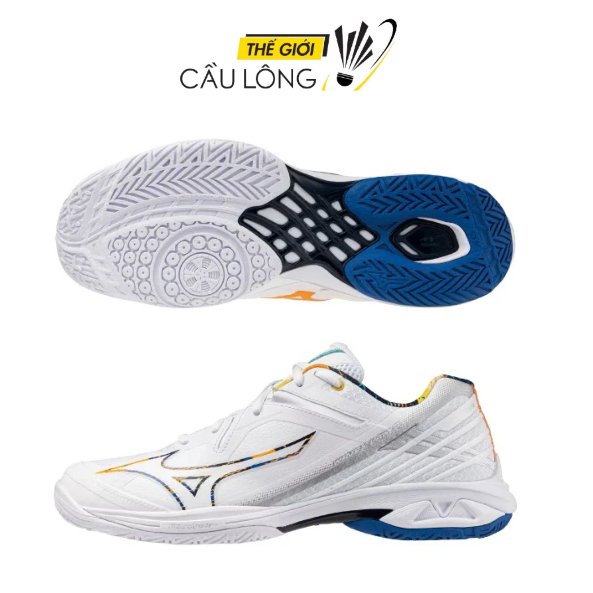 Giày cầu lông Mizuno Wave Claw 3 (71GA244333) Chính hãng 18 Giày cầu lông Mizuno Wave Claw 3 (71GA244333)