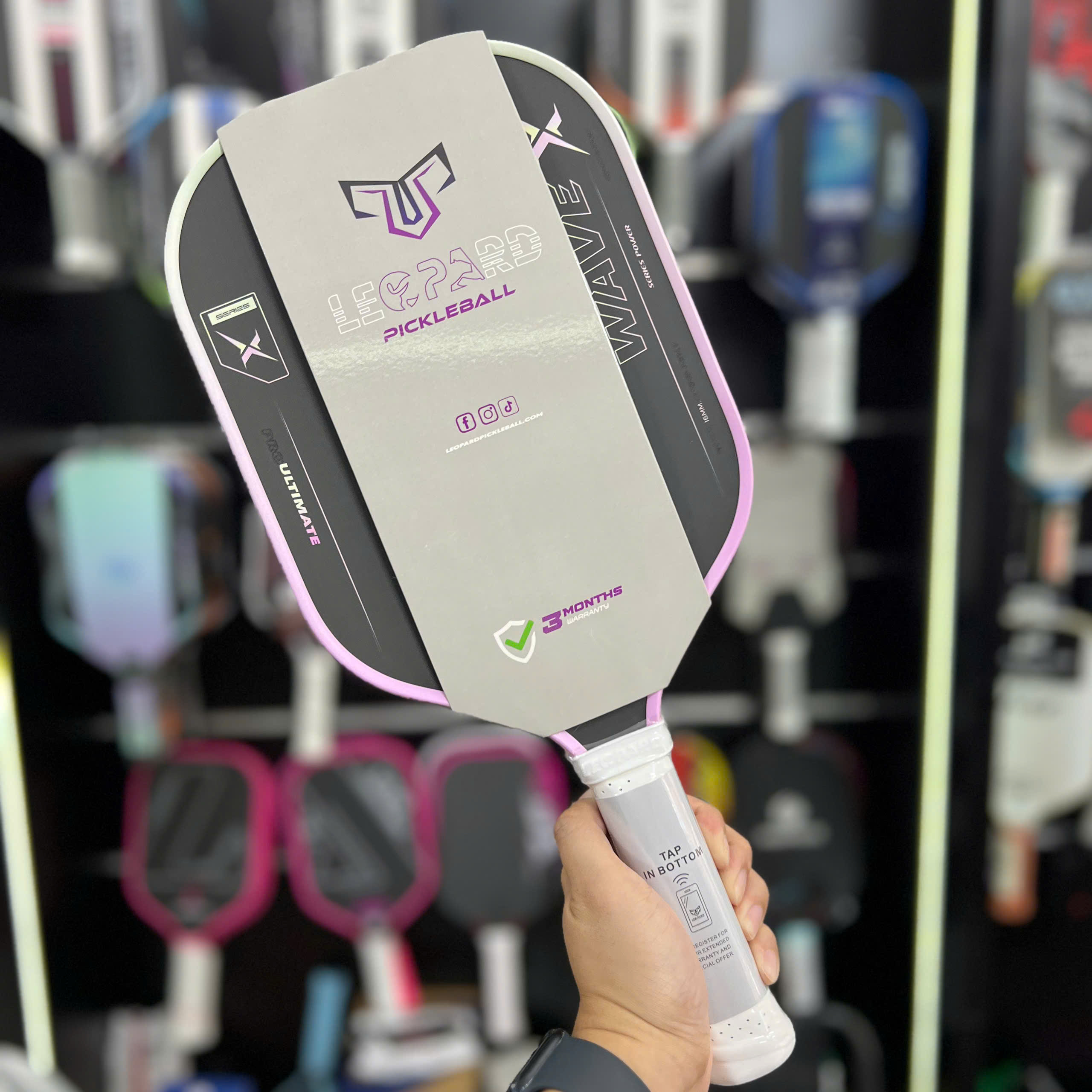 Vợt Pickleball Leopard Wave X Chính Hãng 2026 6 Leopard Wave X (1)