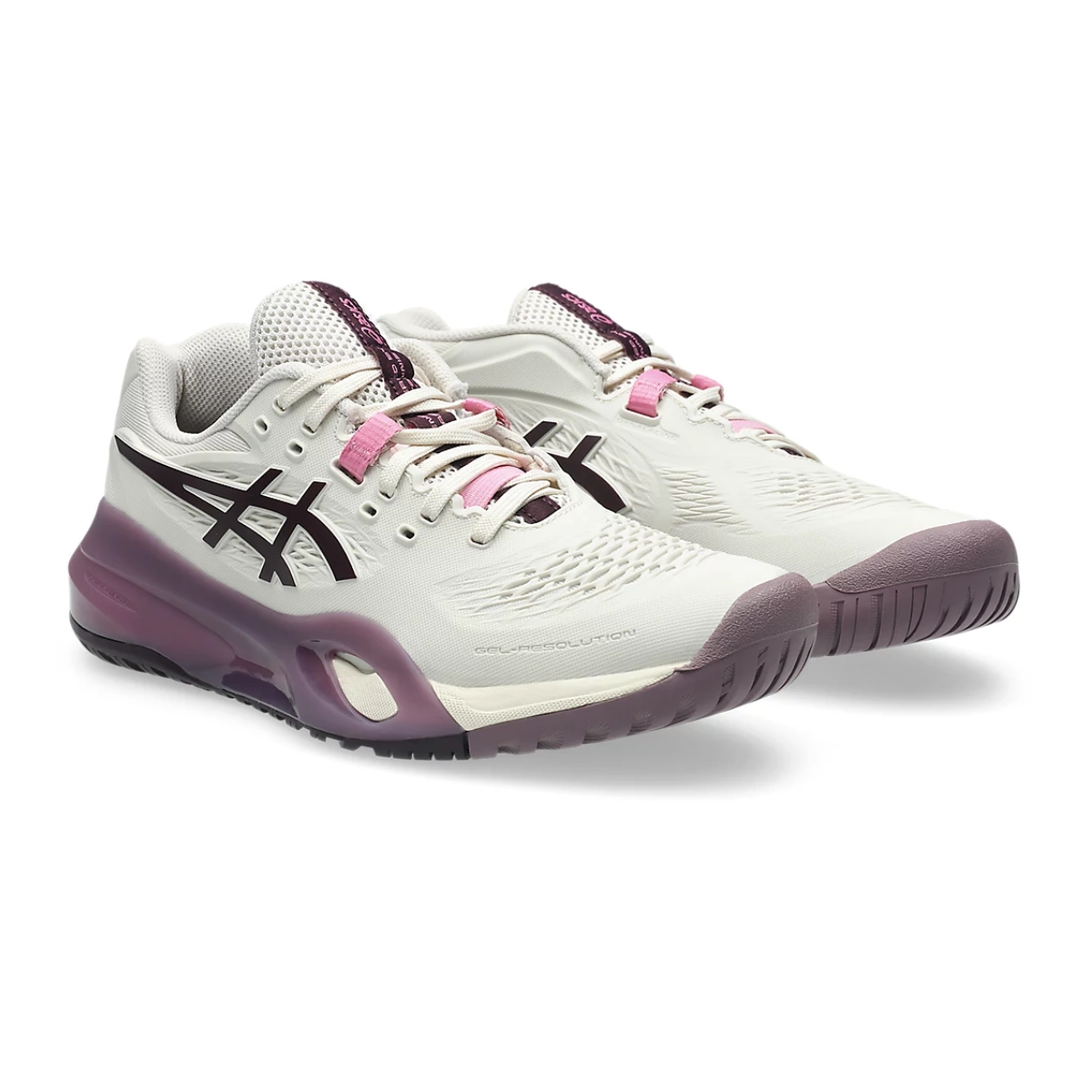 Giày Asics GEL-RESOLUTION X ‘Soft Oat/Dark Aubergine’ 1042A279-250 2 Giày Asics GEL-RESOLUTION X ‘Soft Oat/Dark Aubergine’ 1042A279-250 - Ảnh 2